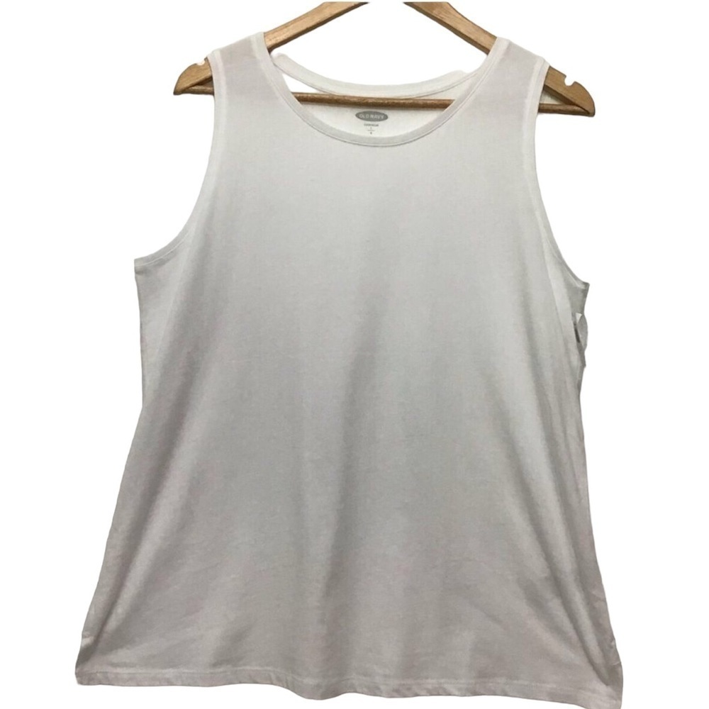 Old Nay active white neutral tanktop soft camisole Large cami basics comfortable